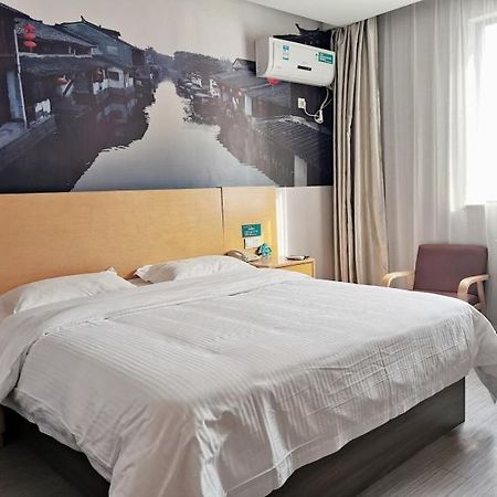 Greentree Inn Jiangsu Suzhou International Film City South Jinshan Road Express Hotel Exteriör bild