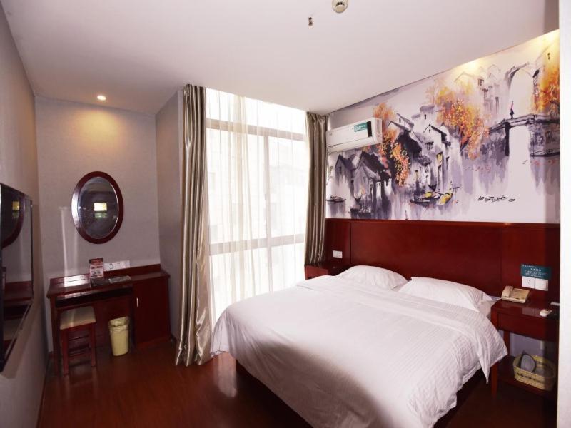 Greentree Inn Jiangsu Suzhou International Film City South Jinshan Road Express Hotel Exteriör bild