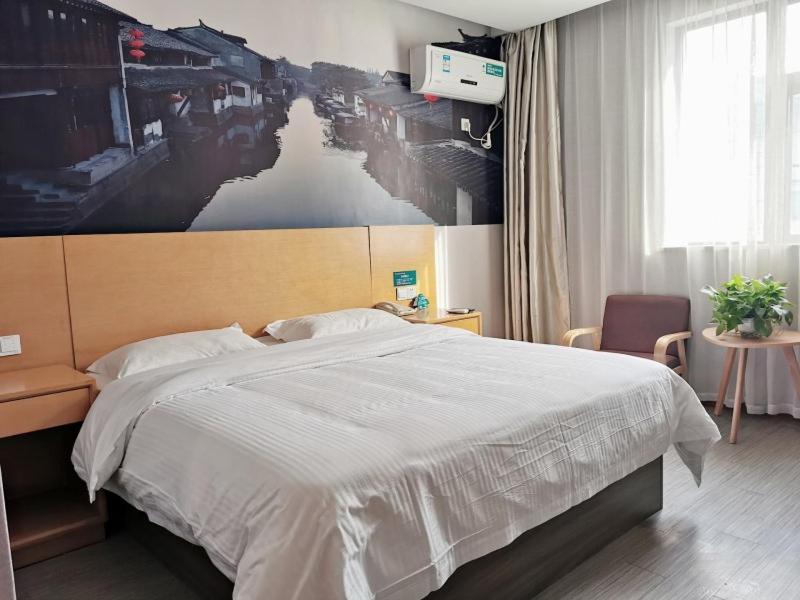 Greentree Inn Jiangsu Suzhou International Film City South Jinshan Road Express Hotel Exteriör bild