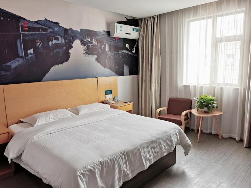 Greentree Inn Jiangsu Suzhou International Film City South Jinshan Road Express Hotel Exteriör bild