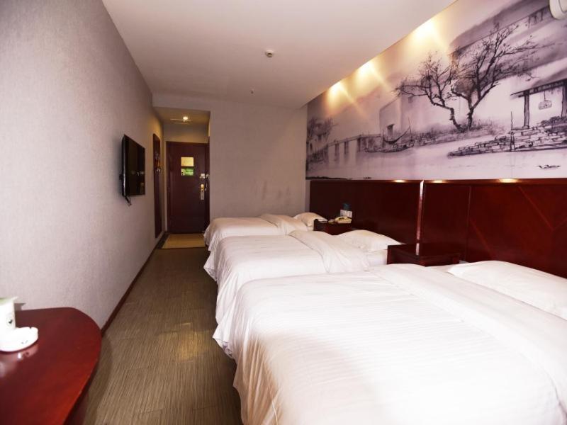 Greentree Inn Jiangsu Suzhou International Film City South Jinshan Road Express Hotel Exteriör bild