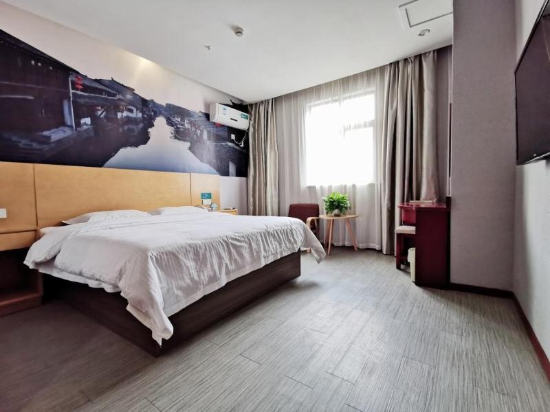 Greentree Inn Jiangsu Suzhou International Film City South Jinshan Road Express Hotel Exteriör bild